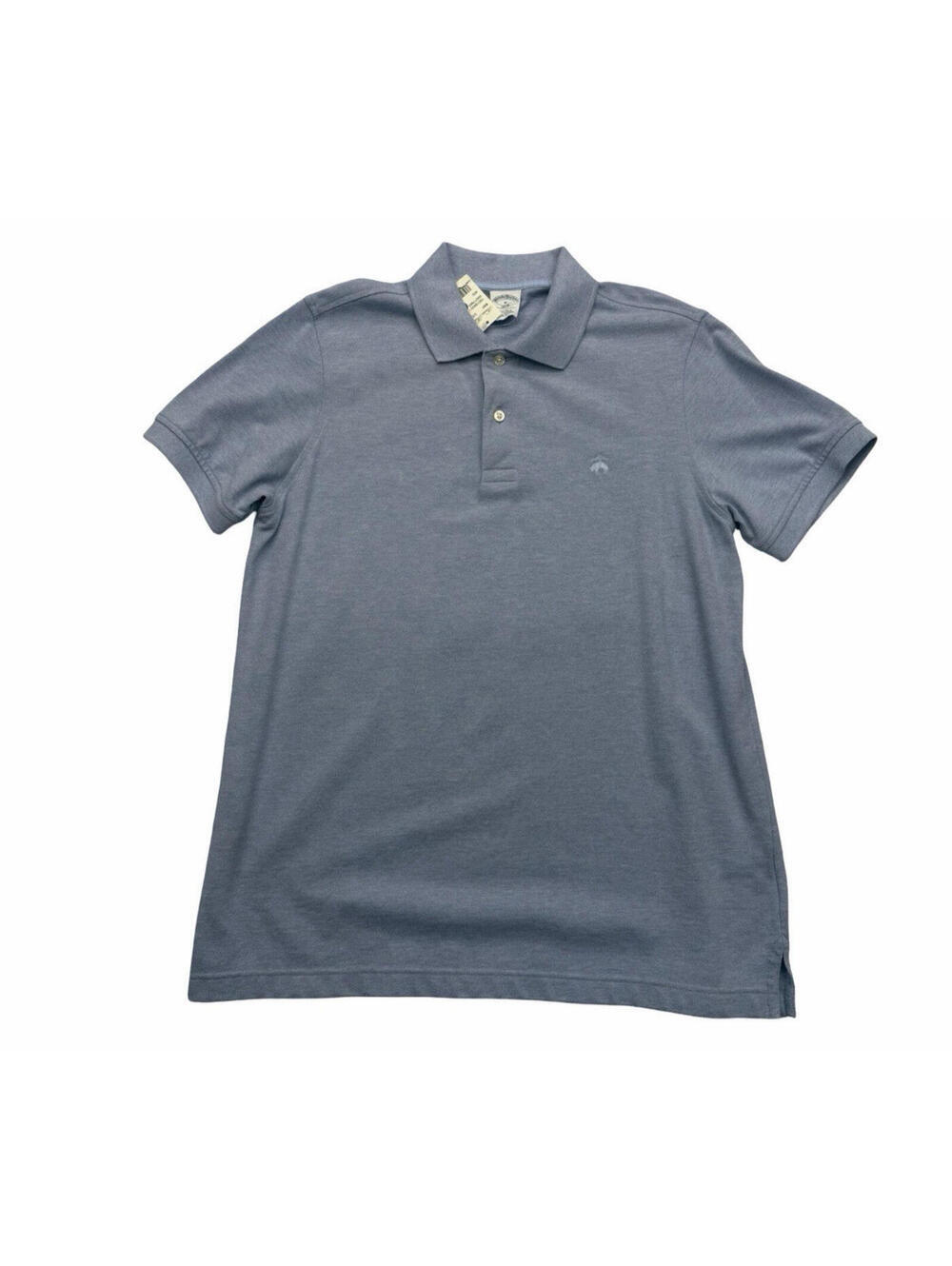 Brooks Brothers Slim Fit Short Sleeve Performance Polo Shirt Blue Size M